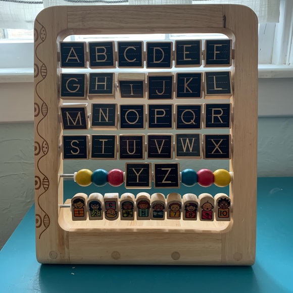 B. Toys Other - B. Toys Wood Alphabet Abacus
